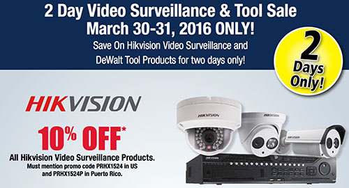 تخفیف ویژه Hikvision