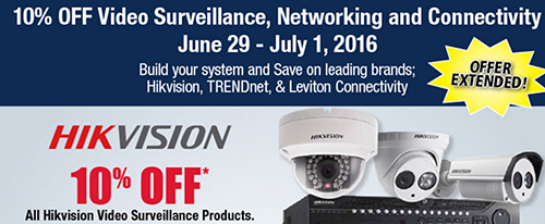 تخفیف ویژه Hikvision