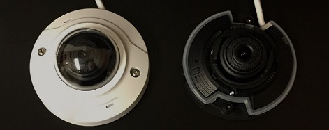 حباب شیشه-ای دوربین مداربستهDome