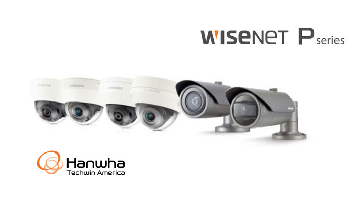 سری Wisenet P شرکت Hanwha Techwin با رزولوشن 12 مگاپیکسل (UHD 4K)  و کدک H.265