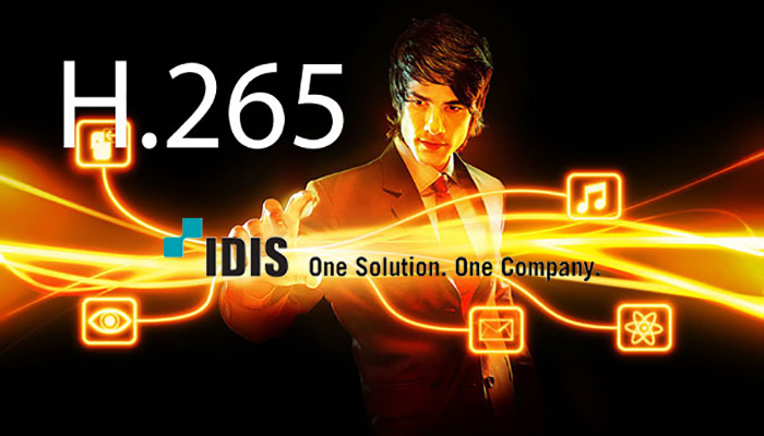 تجربه صرفه جویی بیش از 65 درصدی در استفاده از حافظه و پهنای باند با کدک H.265 شرکت IDIS