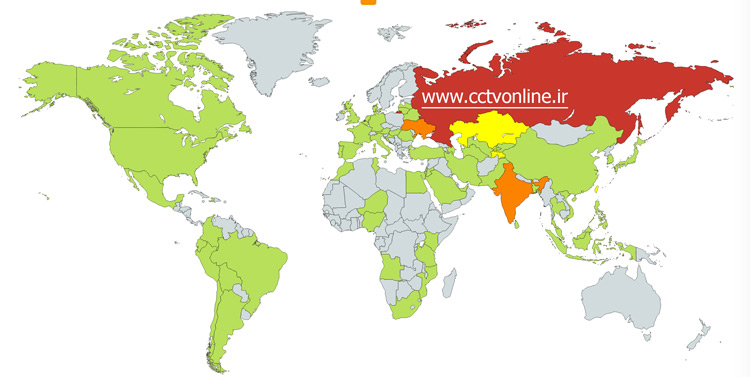  نقشه انتشار باج افزار WannaCry