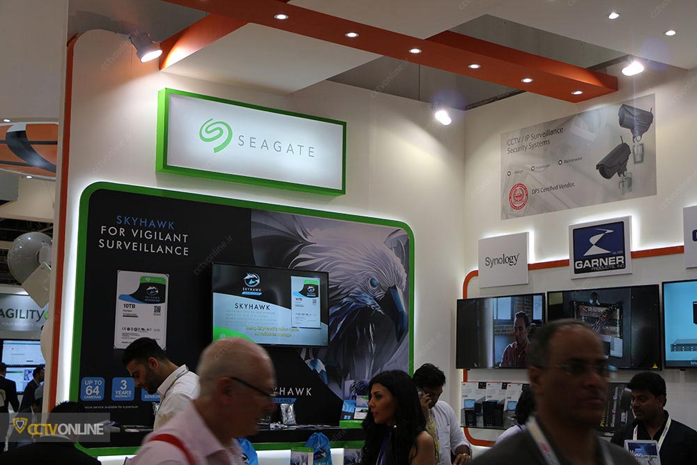 نمایشگاه بین المللی دوربین مدار بسته Intersec 2017 (غرفه شرکت سیگیت)