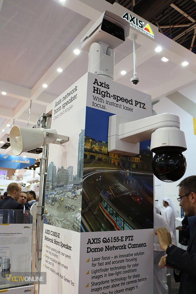 نمایشگاه بین المللی دوربین مدار بسته Intersec 2017 (غرفه شرکت اکسیز)
